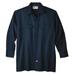 DICKIES 5574NV RG M Long Sleeve Work Shirt,Twill,Navy,M