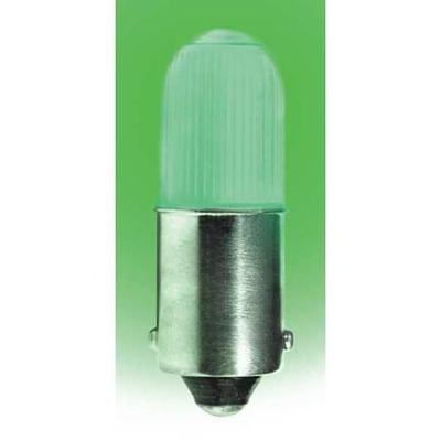 ZORO SELECT L10120MB-G LED Lamp,Mini,T3 1/4,BA9S,Green (Formerly LumaPro)