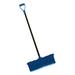 WESTWARD 21AD02 Snow Shovel, 45 in Steel D-Grip Handle, Poly Blade Material, 22