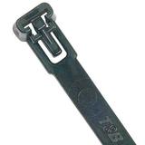 POWER FIRST 36J204 11.8" L Releasable Cable Tie BK PK 500