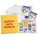 BRADY BR823A Binder,Material Safety Data Sheets