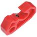 MASTER LOCK S2393 ISO-DIN Univ Lockout Device,Plastic,Red