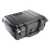 PELICAN 1400-000-110 Black Protective Case, 13.37"L x 11.62"W x 6"D, Weight: