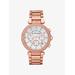 Michael Kors Parker Rose Gold-Tone Watch Rose Gold One Size