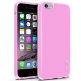 Insten Light Pink Jelly TPU Slim Skin Gel Rubber Cover Case for iPhone 6 6S 4.7 inches