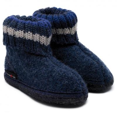 Haflinger - Kids Paul - Hüttenschuhe 35 | EU 35 blau Image