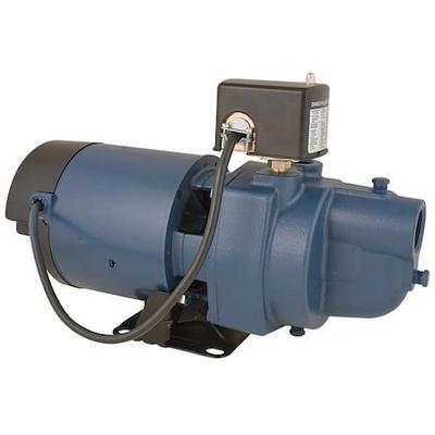 FLINT & WALLING EK05S Jet Pump System,Shallow Well,1/2 HP