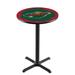 Holland Bar Stool NHL 42" Pub Table Metal in Black | 42 H x 28 W x 28 D in | Wayfair L211B4228MinWld