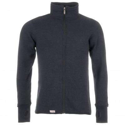 Woolpower - Full Zip Jacket 600 - Wolljacke Gr XL blau/grau