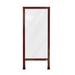 AARCO A-Frame Sidewalk Free Standing Dry Erase Board Wood/Melamine in Red/Blue/Brown | 42 H x 18 W in | Wayfair MA-35