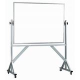 AARCO Reversible Free Standing board Porcelain/Metal in White | 58 H x 48 W x 0.5 D in | Wayfair WARS3648