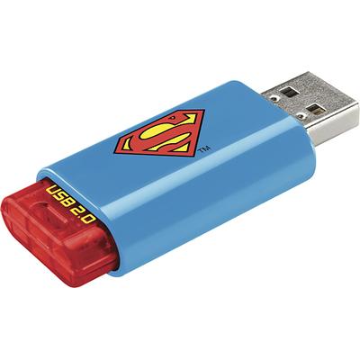 EMTEC C600 Superman 8GB USB 2.0 Flash Drive - Black