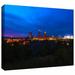 ArtWall Cleveland 3 by Cody York - Wrapped Canvas Photograph Print 16.0 H x 24.0 W x 2.0 D in blueCanvas in Blue;black | 16" H x 24" W | Wayfair