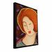 ArtWall 'Soul Memory' by Gloria Rothrock Framed Painting Print on Wrapped Canvas in Orange/Red/Yellow | 18 H x 14 W x 2 D in | Wayfair