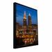 ArtWall 'Cleveland 14' by Cody York Framed Photographic Print on Wrapped Canvas in White | 36 H x 24 W x 2 D in | Wayfair 0yor027a2436f