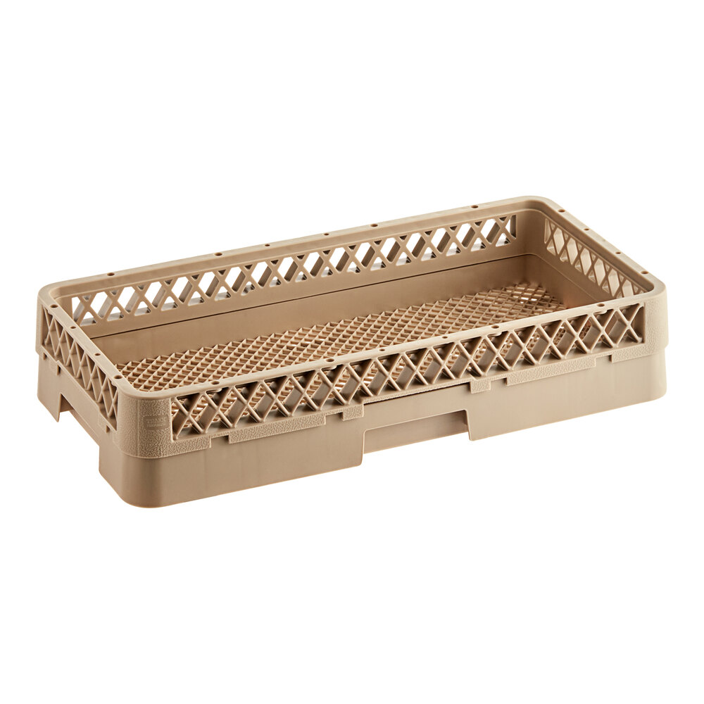 Vollrath HR2A Traex® Half-Size Beige Flatware Rack
