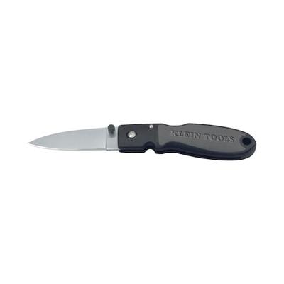 KLEIN TOOLS 44002 Lightweight Lockback Knife, 2-3/8-Inch Drop Point Blade,