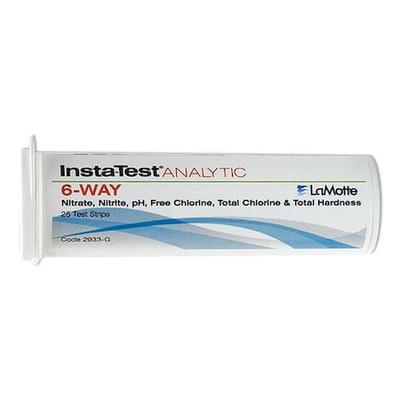 INSTA-TEST 2933-G Test Strip,Drinking Water,5in L.,PK25