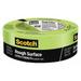 3M 2060 Masking Tape,Green,1-1/2 In x 60 Yd,PK24