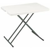 ICEBERG 65490 Rectangle IndestrucTableÂ® Classic Folding Table, Platinum