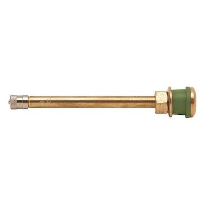 HALTEC TV-573-HT Tire Valve,Stdrd Bore,4-3/8in,Brass,PK10