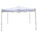 ZORO SELECT 22EC65 Instant Canopy,11ft 10 In H,White,Plystr