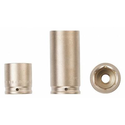 AMPCO SAFETY TOOLS I-3/4D1-5/8 3/4 in Drive Impact Socket Standard Socket,