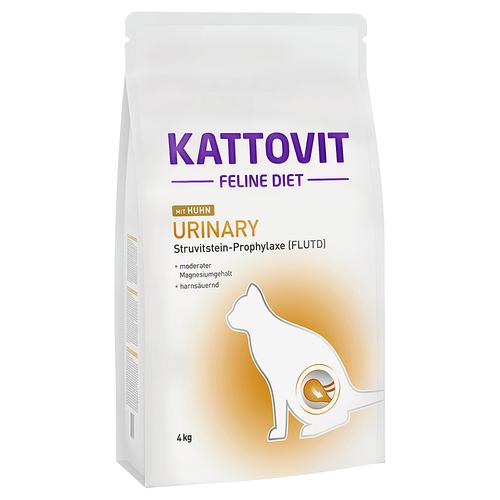 2x4kg Urinary mit Huhn Kattovit Katzenfutter trocken