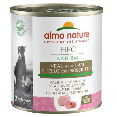 12x290g HFC - Kalb mit Schinken Almo Nature Classic Hundefutter nass