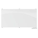 MOORECO 83846 48"x96" Magnetic Glass Whiteboard, Gloss, Dry Erase Height: 48 in