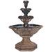 Kensington 74 1/2" High Large Traditional Garden Fountain