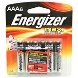 Energizer 06473 - AAA Cell 1.5 volt MAX Battery (6 pack) (E92BPF-6)