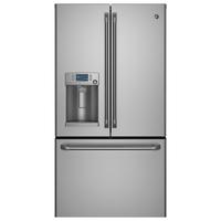 GE 22.1 Cu. Ft. Counter-Depth Frost-Free French Door Refrigerator with Thru-the-Door Ice and Water