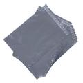 100 x Grey Mailing Sacks 225x313mm + 40mm 50 micron