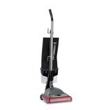 Sanitaire Commercial Lightweight Bagless Upright Vacuum Plastic in Black/Brown/Gray | 21 H x 15.5 W x 10 D in | Wayfair EURSC689B