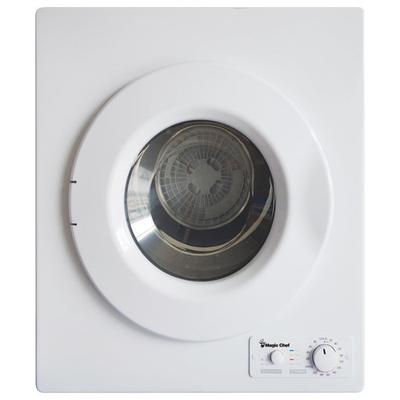Magic Chef 2.6 Cu. Ft. 5-Cycle Compact Electric Dryer - White - MCSDRY1S