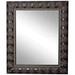 Grantly Mahogany Accent 27 1/2" x 33 1/2" Wall Mirror