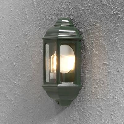 Konstsmide Klassische Außenwandleuchte CAGLIARI I, grün Image