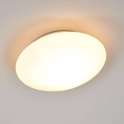 Orion Deckenleuchte Alba aus Opalglas, Ø 25 cm