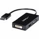 StarTech.com 3 in 1 DisplayPort-Adapter - HDMI auf DisplayPort Adapter - DisplayPort auf Monitor-Adapter - DP auf DVI - DP auf HDMI - DP auf VGA - Multiport-Adapter (DP2VGDVHD)