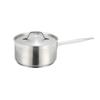 Winco Saucepan w/ Lid Stainless Steel in Gray | 4.25 H x 16.25 W in | Wayfair SSSP-3