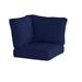 Deep Seat Corner Replacement Cushion Set - Box Edge, Canvas Navy Sunbrella - Ballard Designs Canvas Navy Sunbrella - Ballard Designs