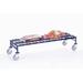 Nexel Mobile Dunnage Rack w/ 2 Braking Casters Metal | 12 H x 60 W x 18 D in | Wayfair DM1860ZB