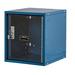 Hallowell Cubix 1 Tier 1 Wide Locker Metal in Gray/Blue | 12.7 H x 11.3 W x 12 D in | Wayfair HC121212-1SVP-MB