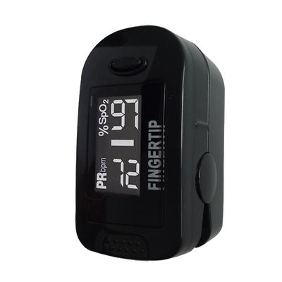 Concord BlackOx Fingertip Pulse Oximeter with Reversible Display, Carrying Case, Lanyard and Protective Cover