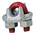 CROSBY 1010015 Wire Rope Clip,U-Bolt,1/8in