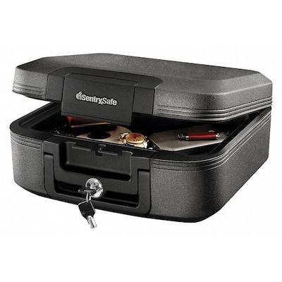 SENTRY SAFE CFW20201 0.28 cu ft Fire Rated Chest Safe, 20 lb, Privacy Key Lock,