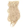 Love Hair Extensions Haarverlängerung Komplett-Set Silky Straight Thermofaser, 45 cm, 10 Haarteile, Beach Blonde