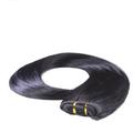 hair2heart Tresse / Weft aus Echthaar, 100g, 50cm, glatt - Farbe 1 schwarz