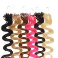 hair2heart Tresse / Weft aus Echthaar, 100g, 70cm, glatt - Farbe 22 goldblond